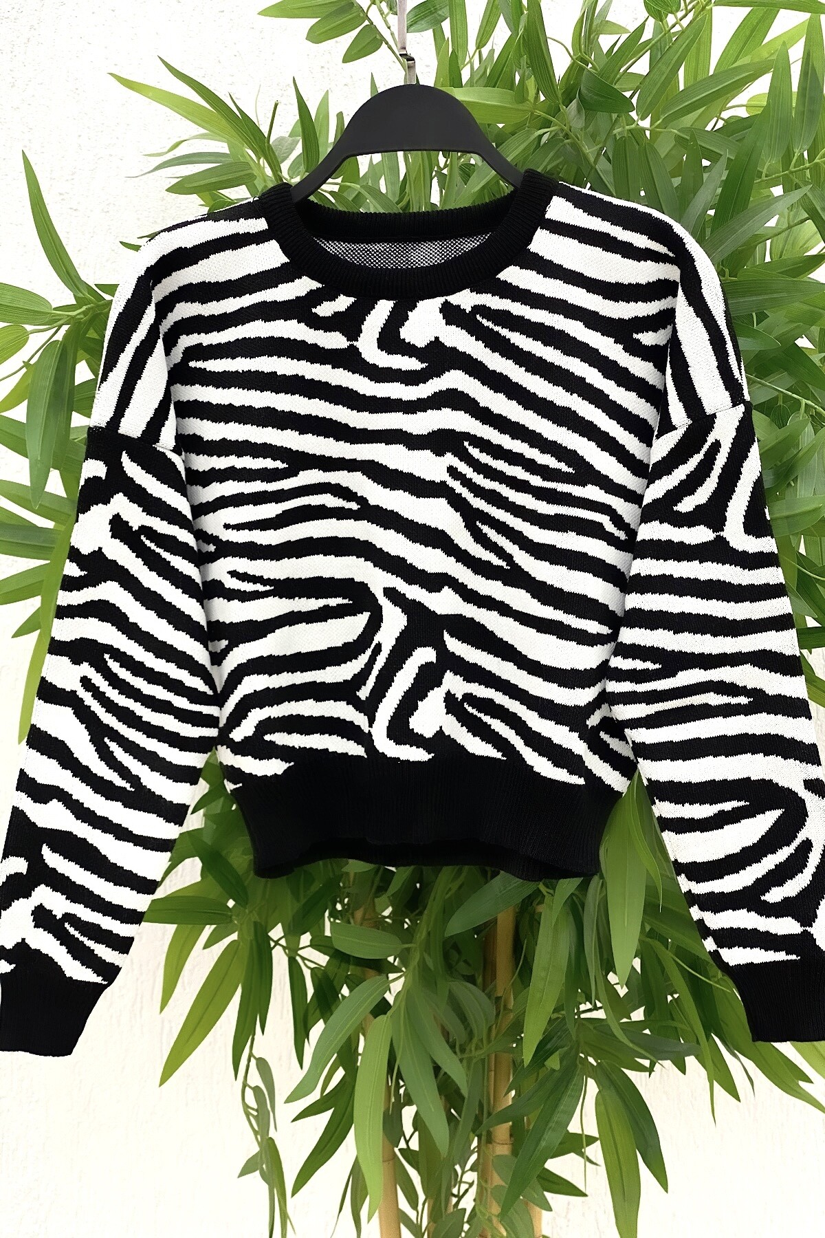 ZEBRA DESEN CROP