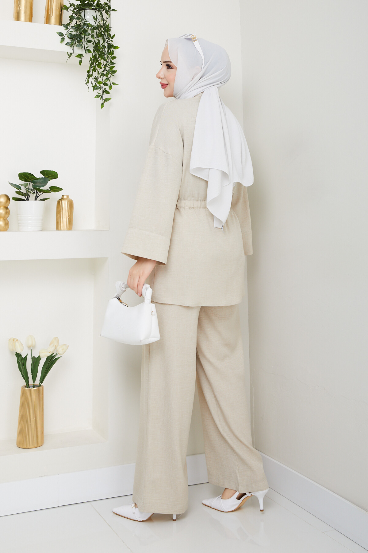 ÇİFT CEP BEL BÜZGÜLÜ TAKIM-TAŞ