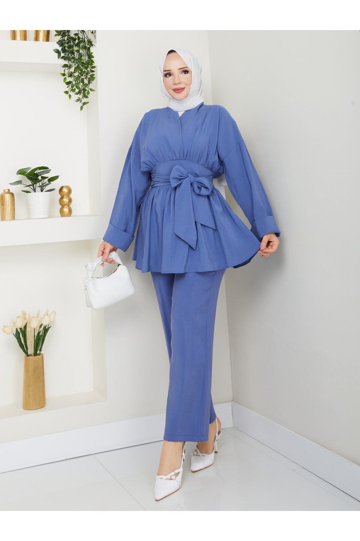 GENİŞ KUŞAKLI TAKIM-MAVİ