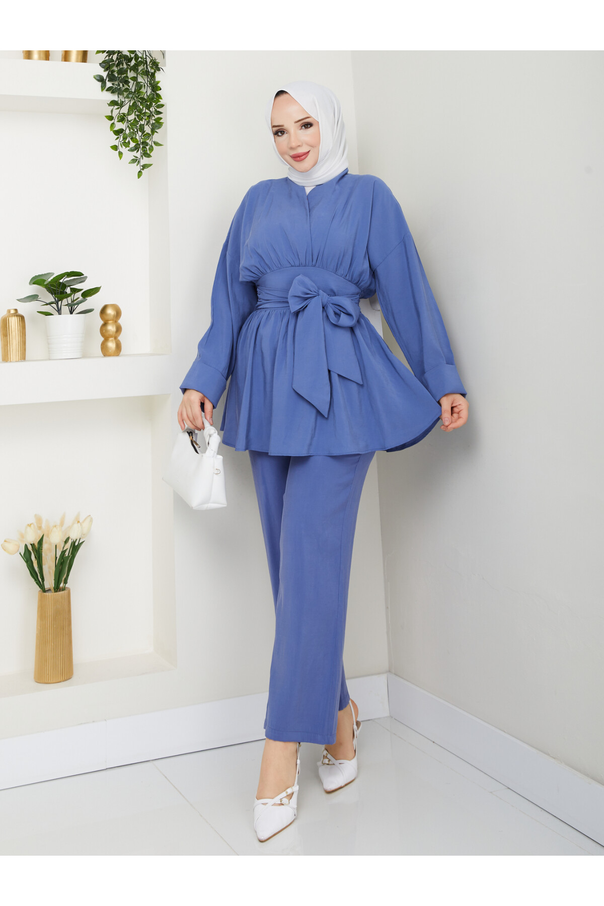 GENİŞ KUŞAKLI TAKIM-MAVİ