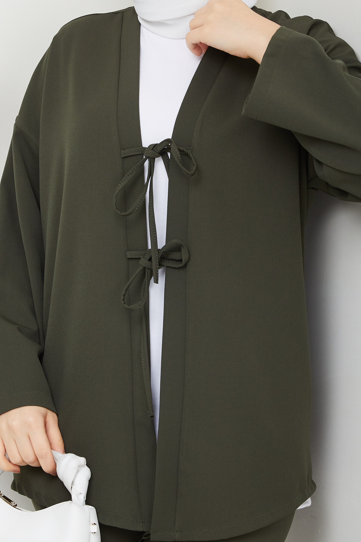 İKİ BAĞCIKLI PANTOLONLU TAKIM-HAKİ