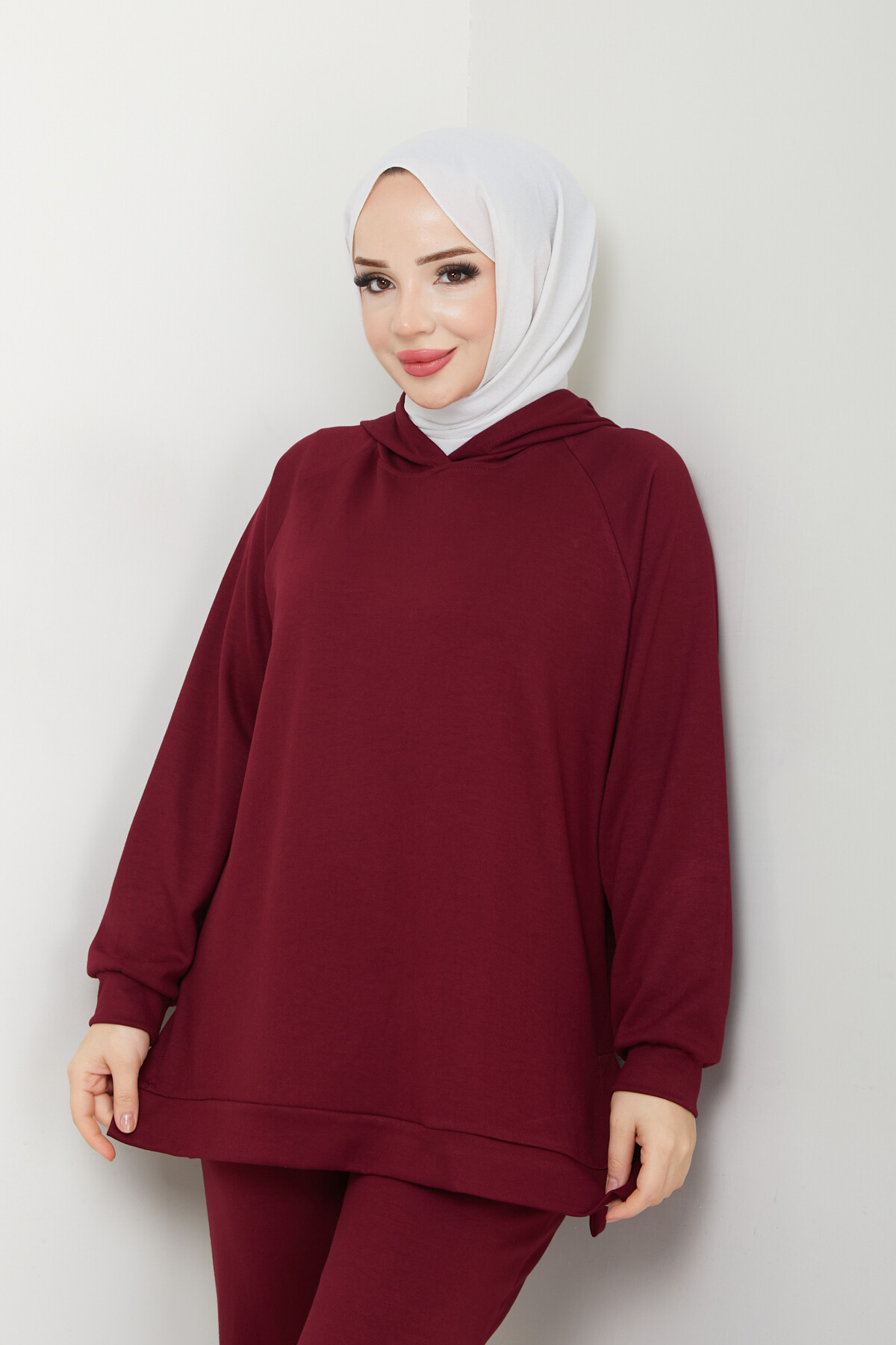 VA SWEAT PANTOLON TAKIM-BORDO