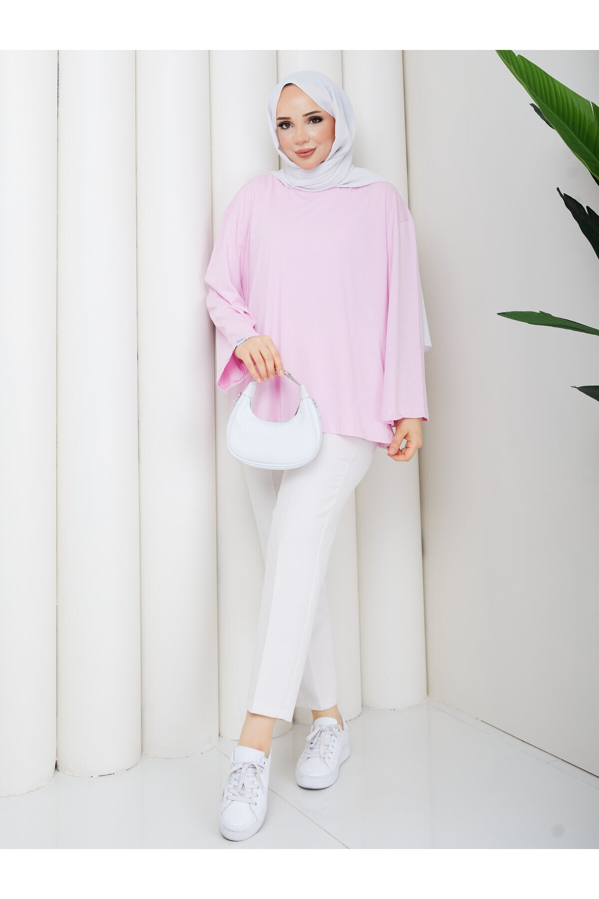 0020 Oversize Uzun Kollu Penye