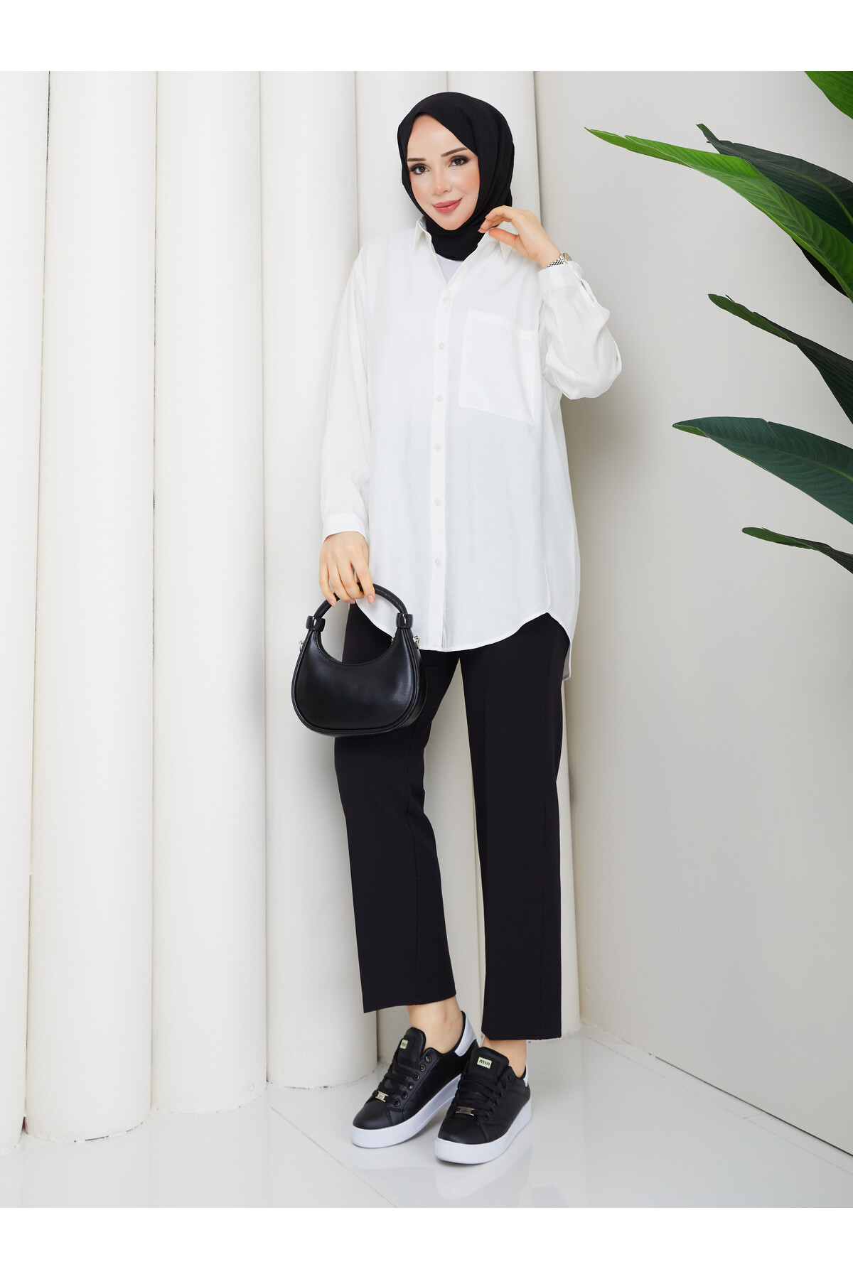 ALEX TEK CEP GÖMLEK - BEYAZ