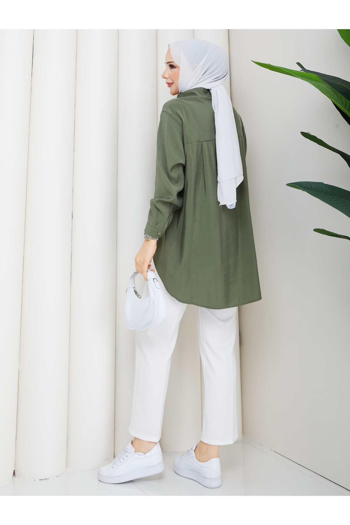 ALEX TEK CEP GÖMLEK - HAKİ