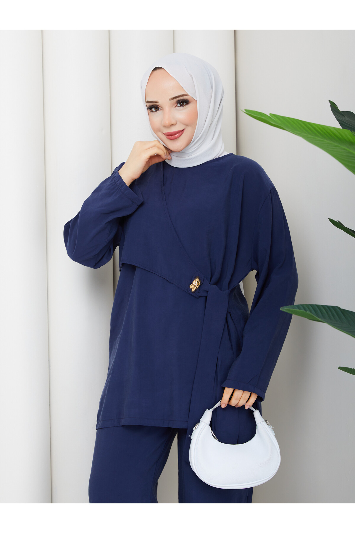 CUPRA YAN BAĞLAMALI TAKIM - LACİVERT
