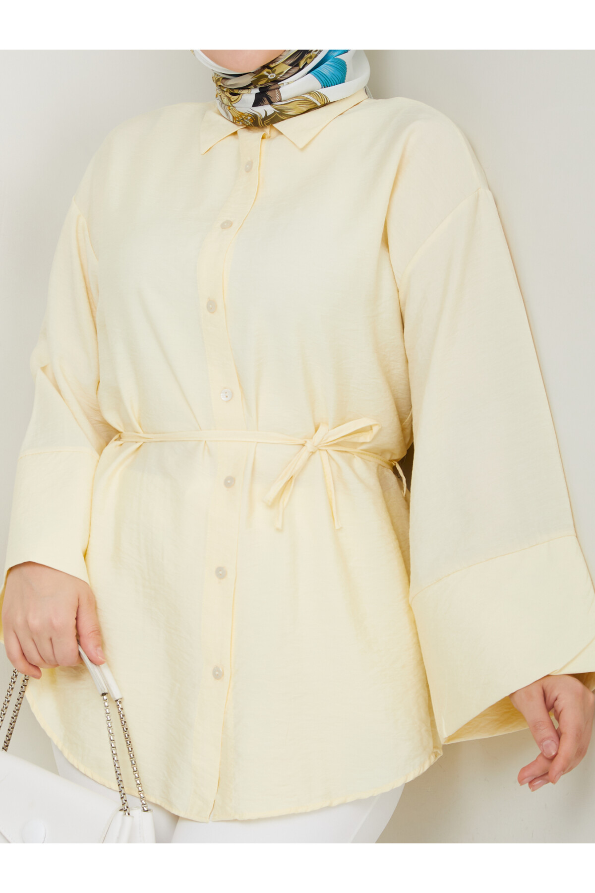 ÇZG LİLYUM GÖMLEK-SARI