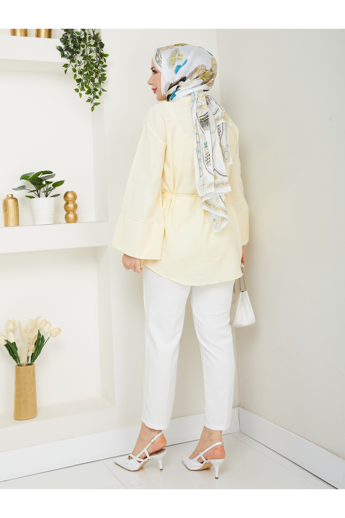 ÇZG LİLYUM GÖMLEK-SARI