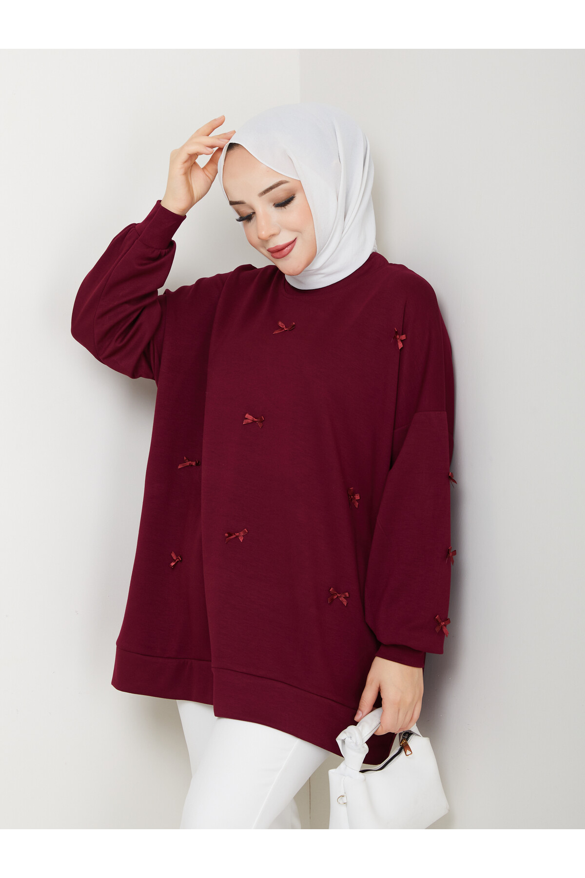FİYONK OYSHO SWEAT-BORDO