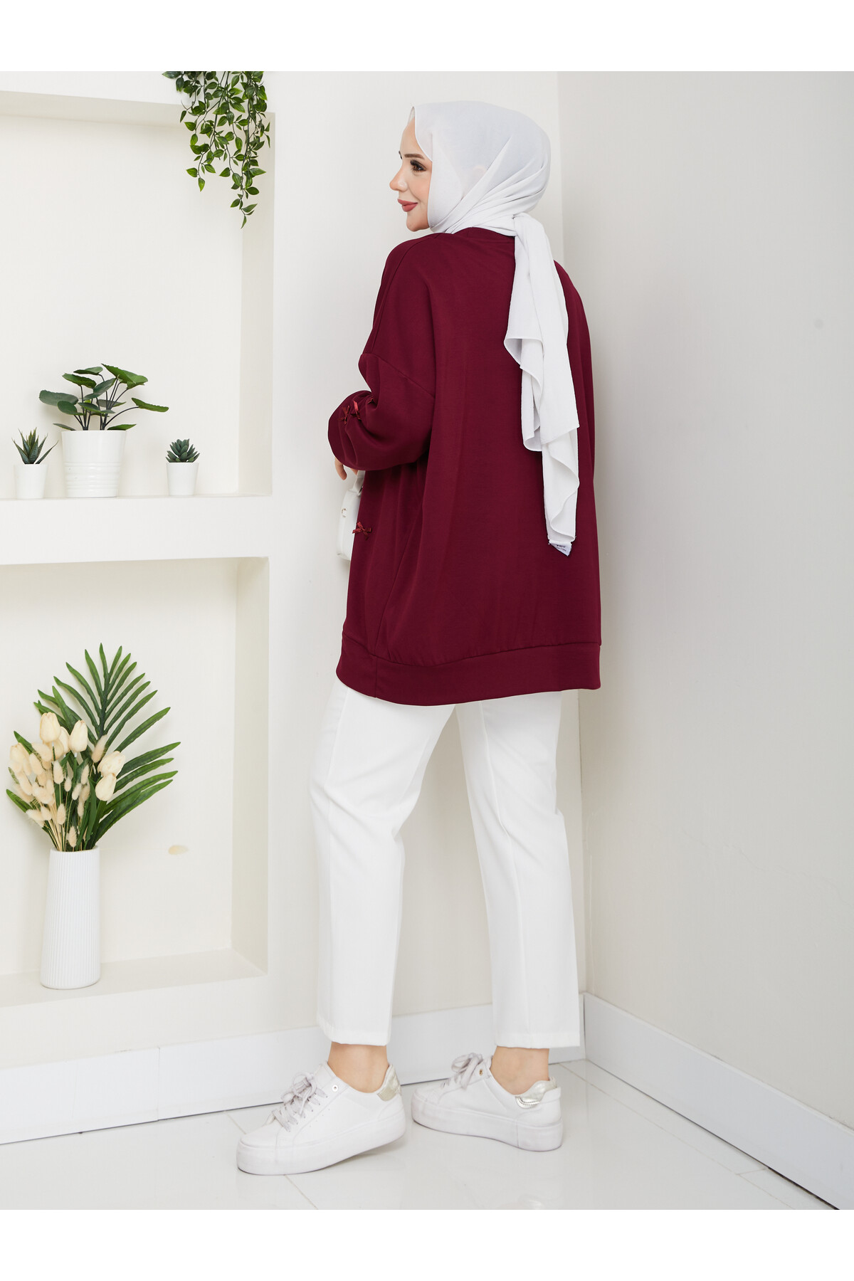 FİYONK OYSHO SWEAT-BORDO