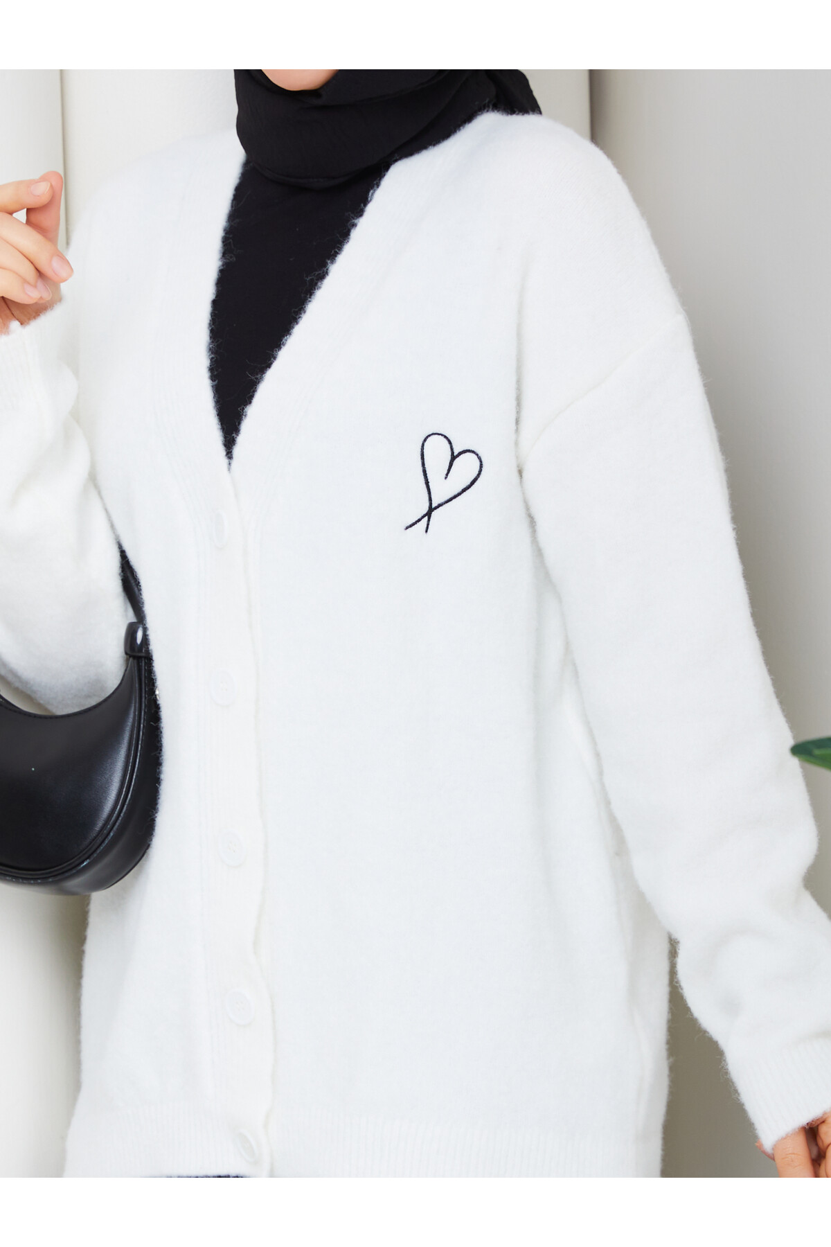 KALP DETAY HIRKA - BEYAZ