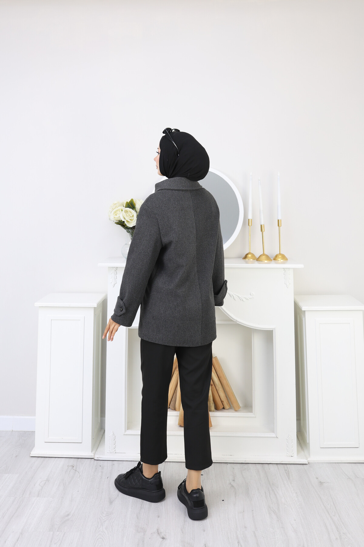 KRMT KAŞE KISA CEKET -FÜME