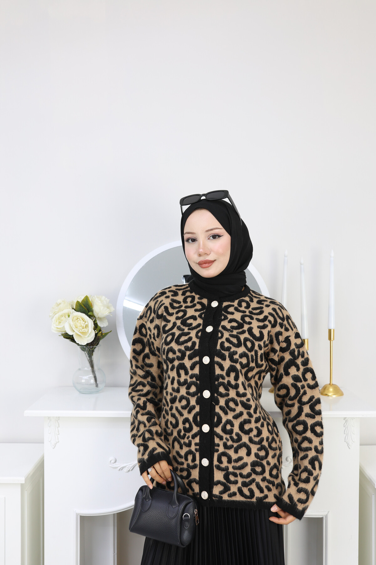 LEOPAR DESEN  HIRKA -CAMEL