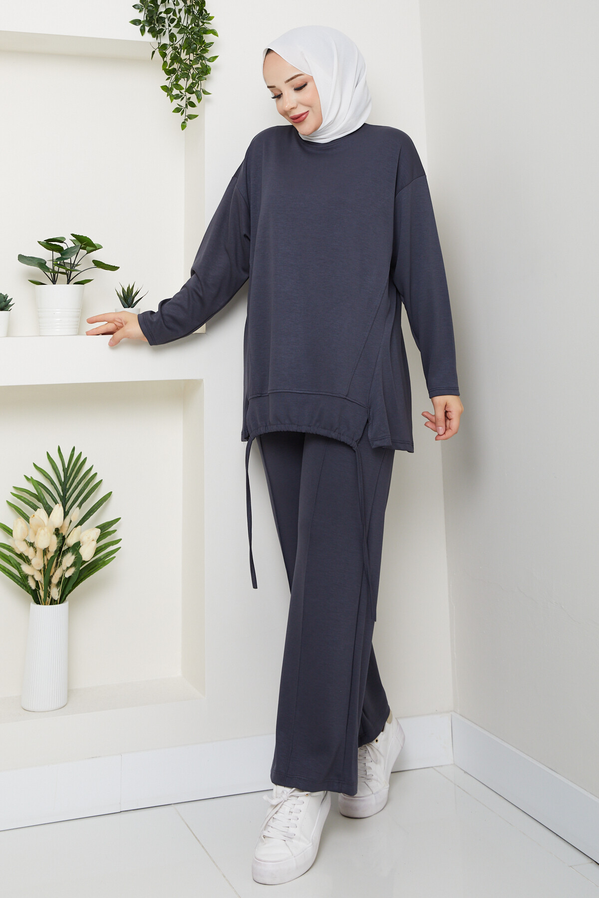 Oysho Biyeli Asimetrik Salaş Takım Anterist