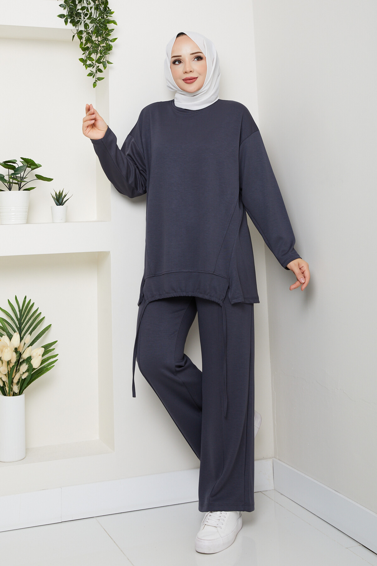 Oysho Biyeli Asimetrik Salaş Takım Anterist