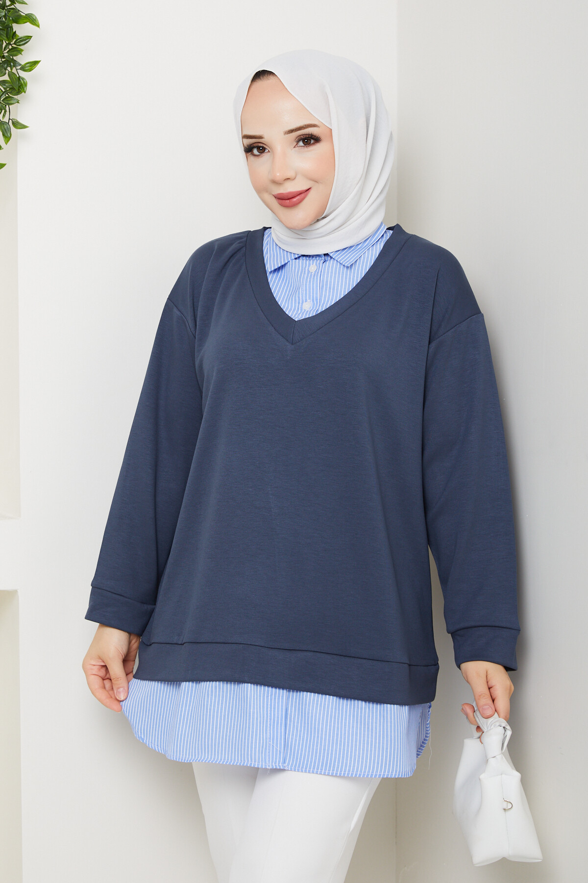 Oysho Gömlek Yaka Tunik Antarist