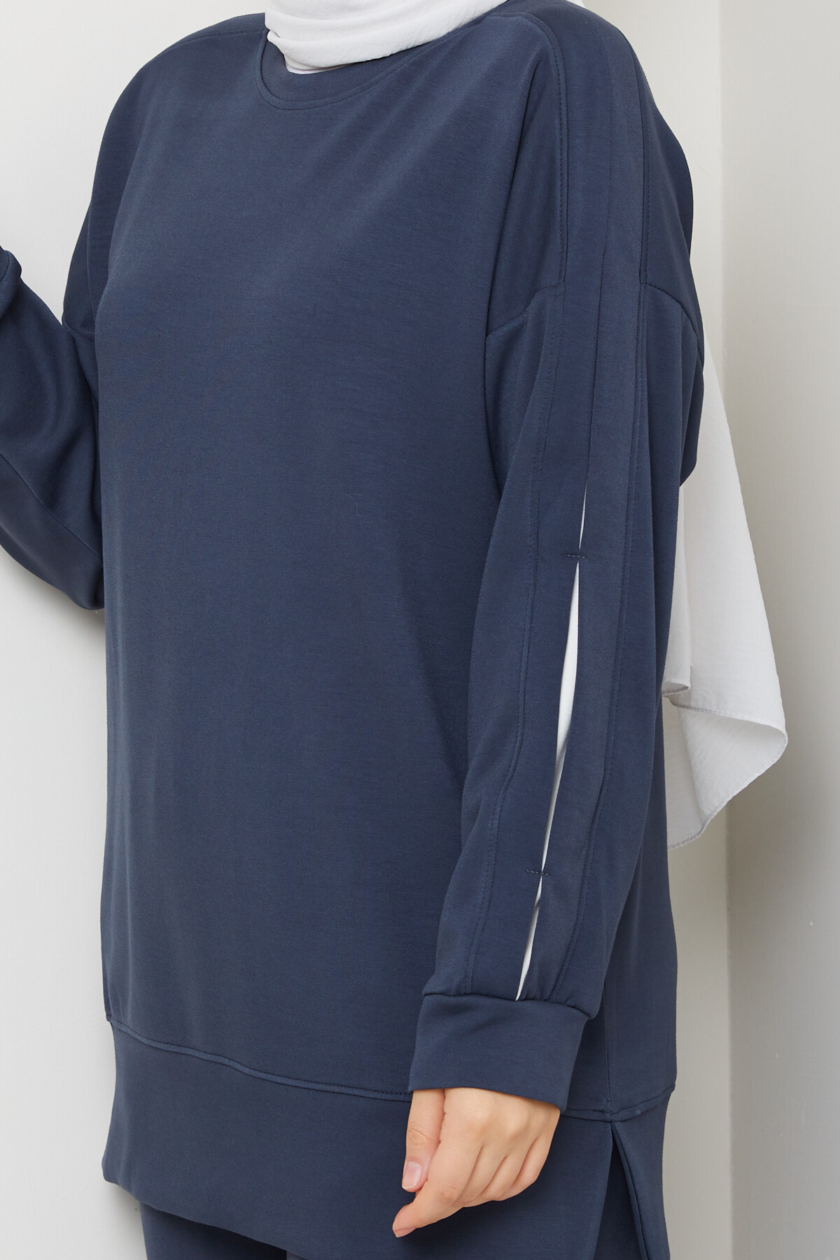 Oysho Pantolon Tuniği Garnili Takım Füme