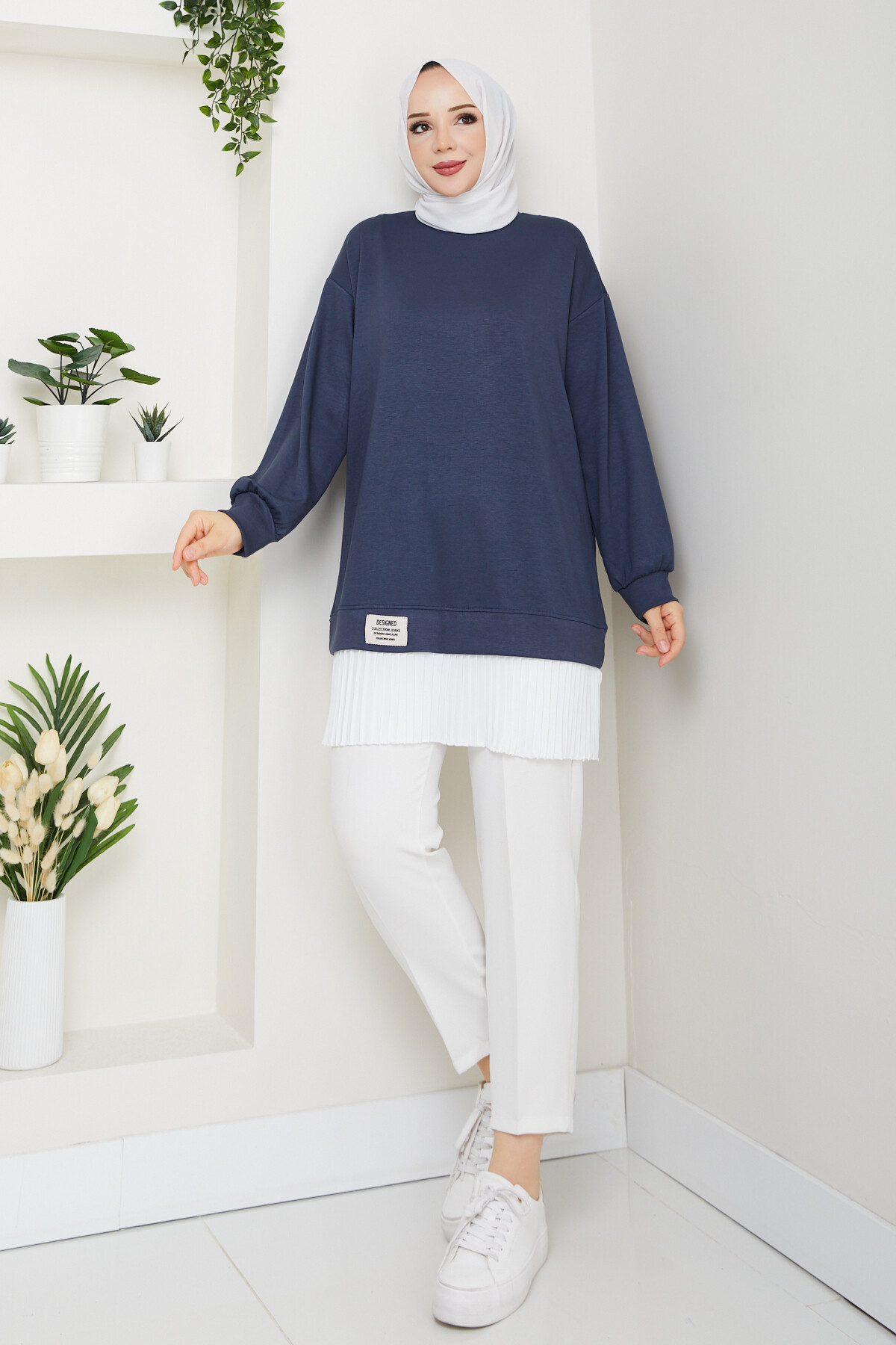 Oysho Pilis Garnili Tunik Antrasit