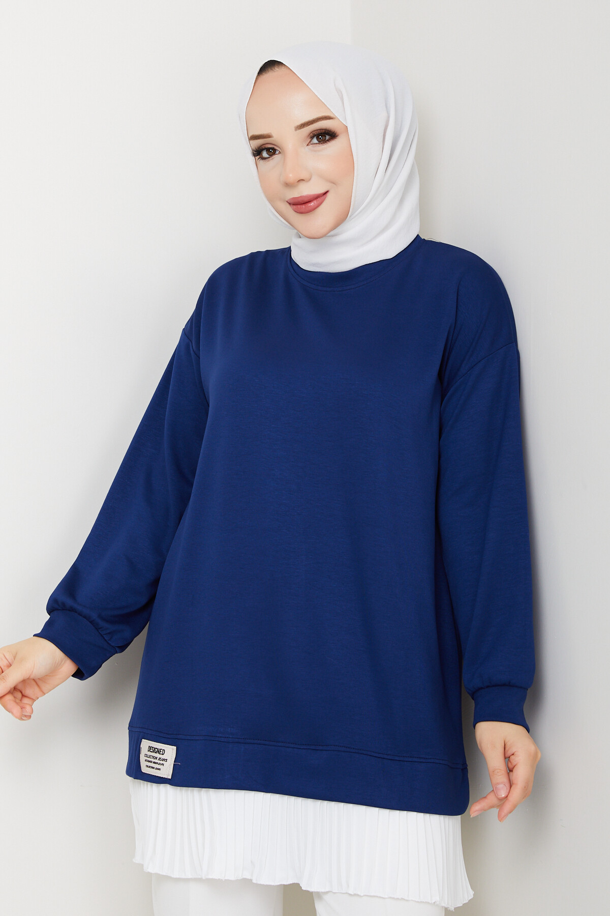 Oysho Pilis Garnili Tunik Lacivert