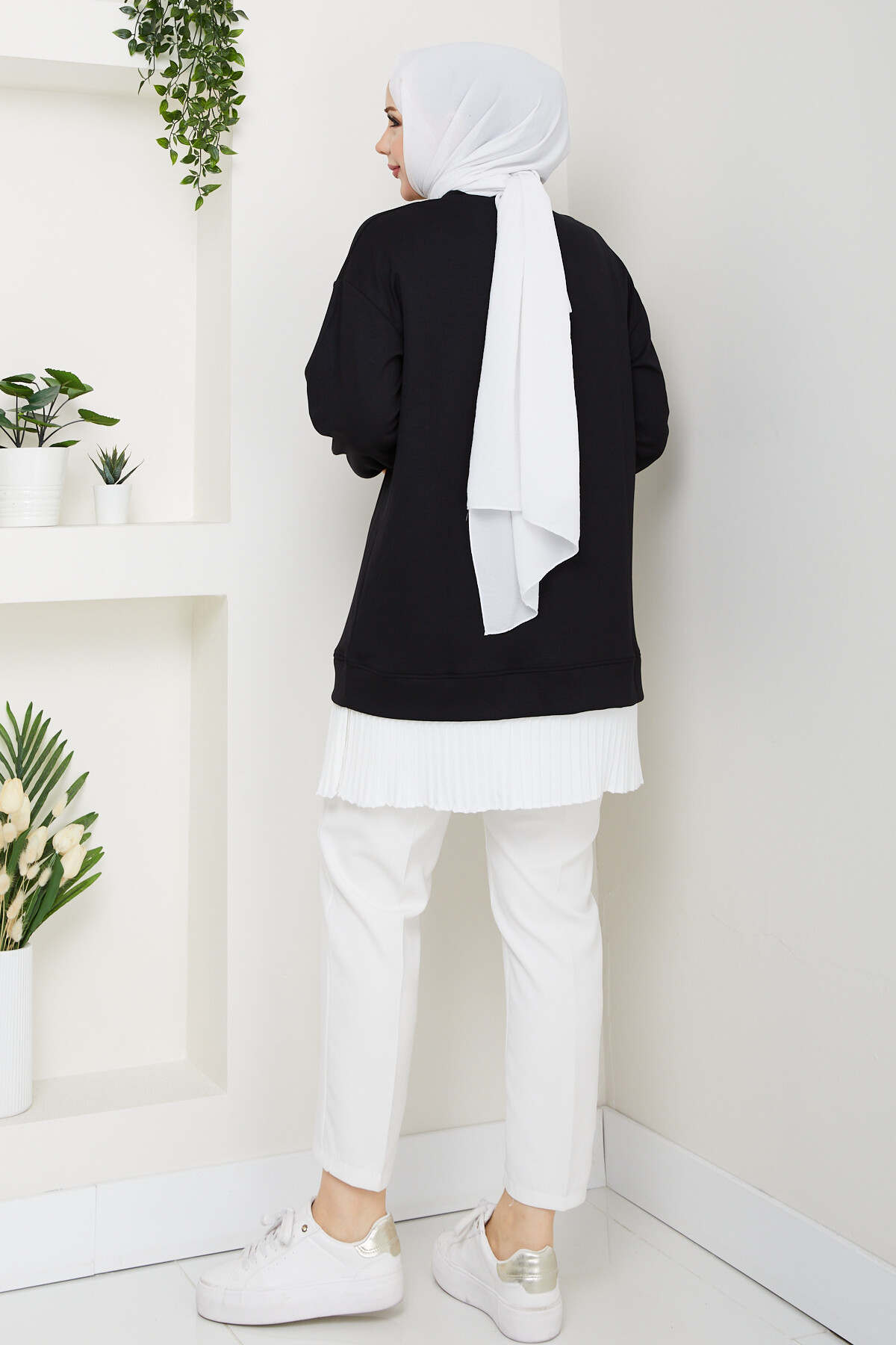 Oysho Pilis Garnili Tunik Siyah