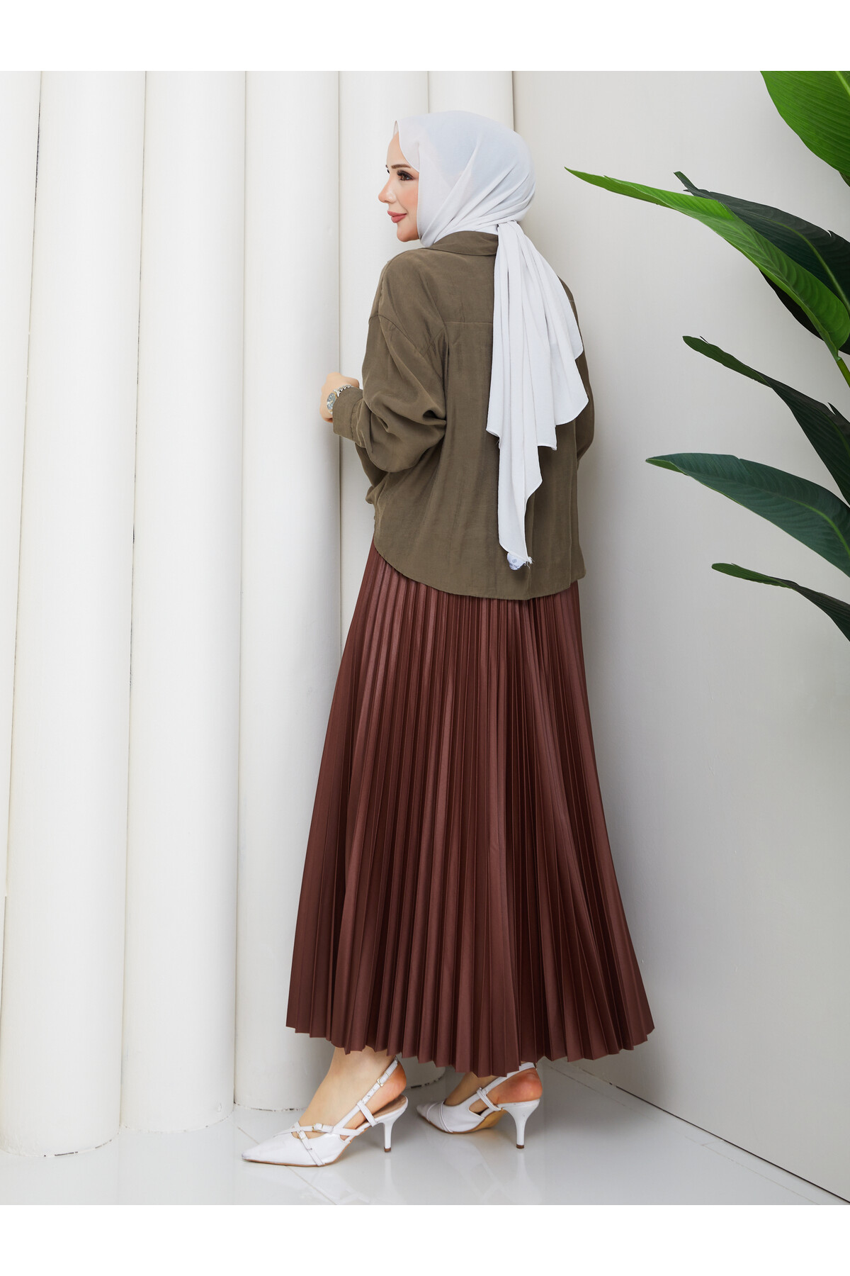 QN BURGULU GÖMLEK - HAKİ