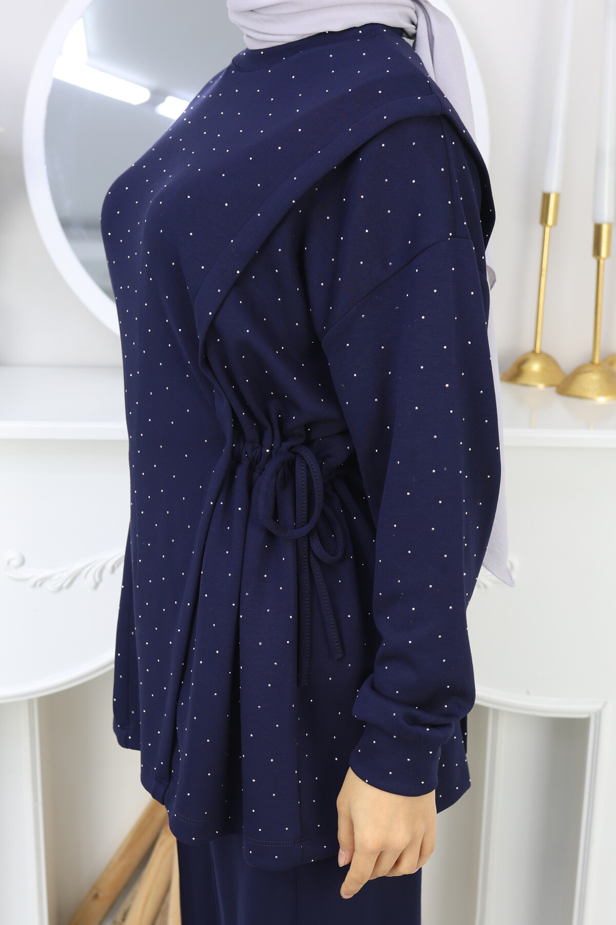 TAŞLI TAKIM-LACİVERT