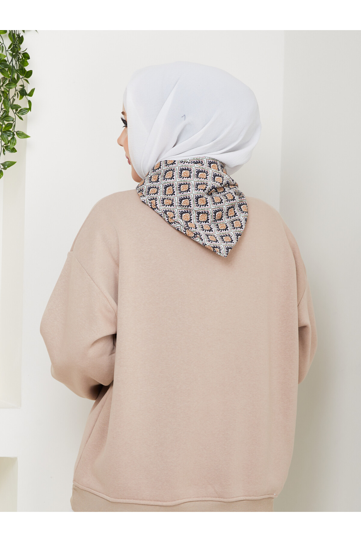 ÜÇ İP FUARLI SWEAT-VİZON