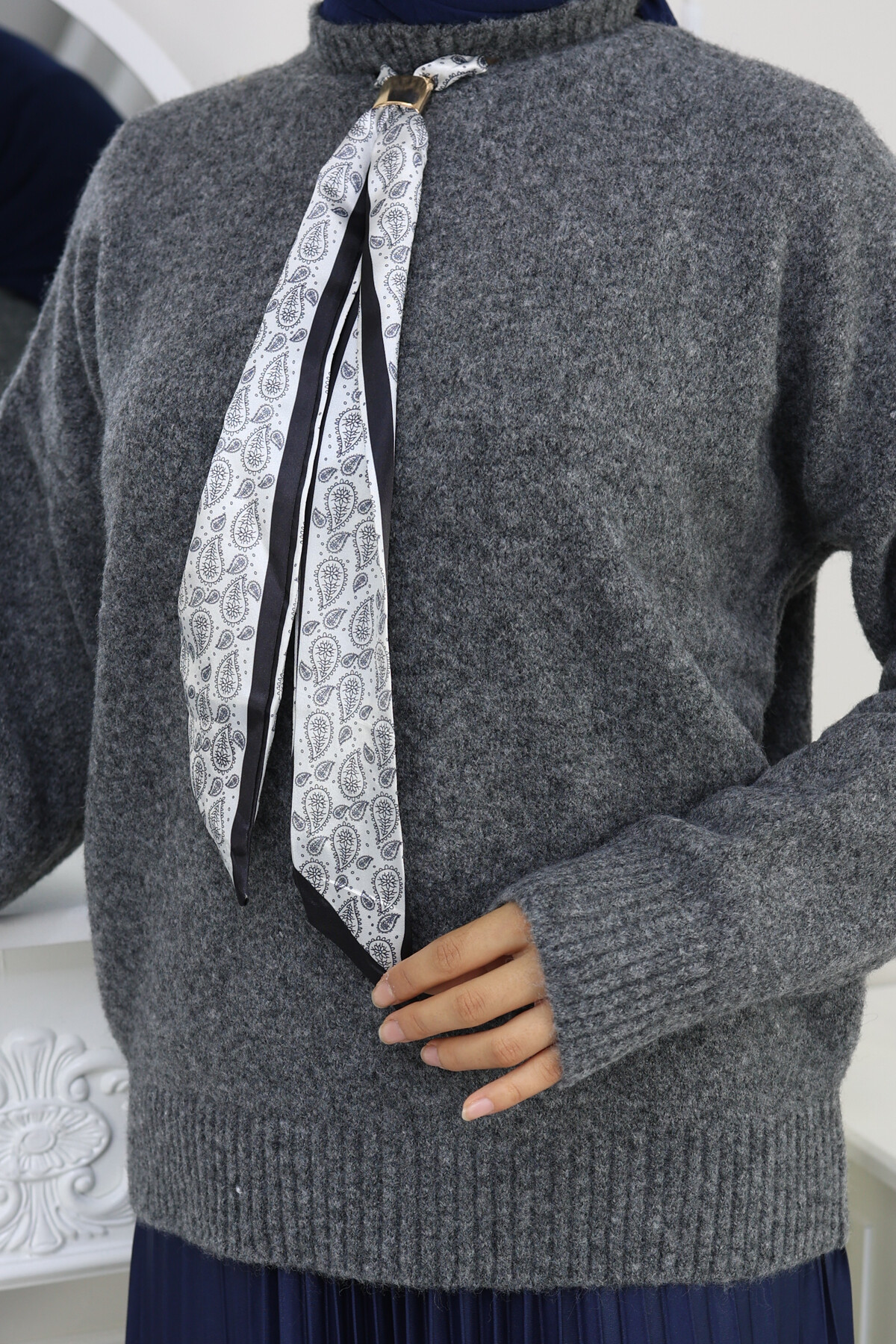 VNZ  FULARLI KAZAK - FÜME