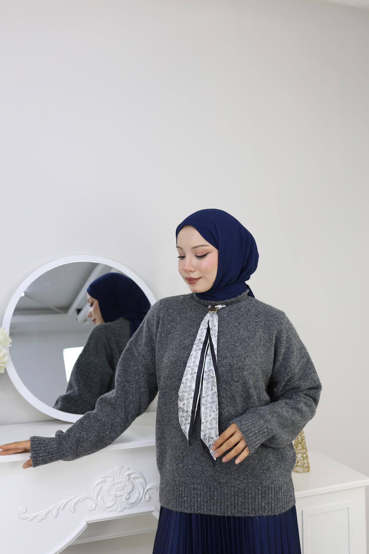 VNZ  FULARLI KAZAK - FÜME