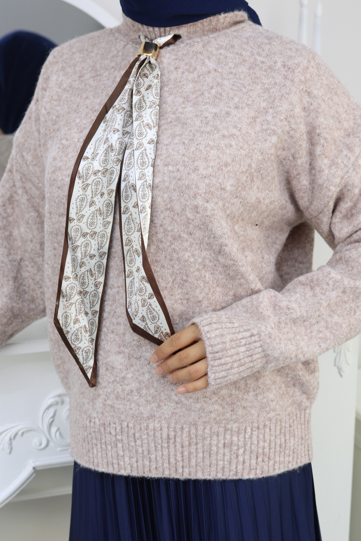 VNZ  FULARLI KAZAK - VİZON