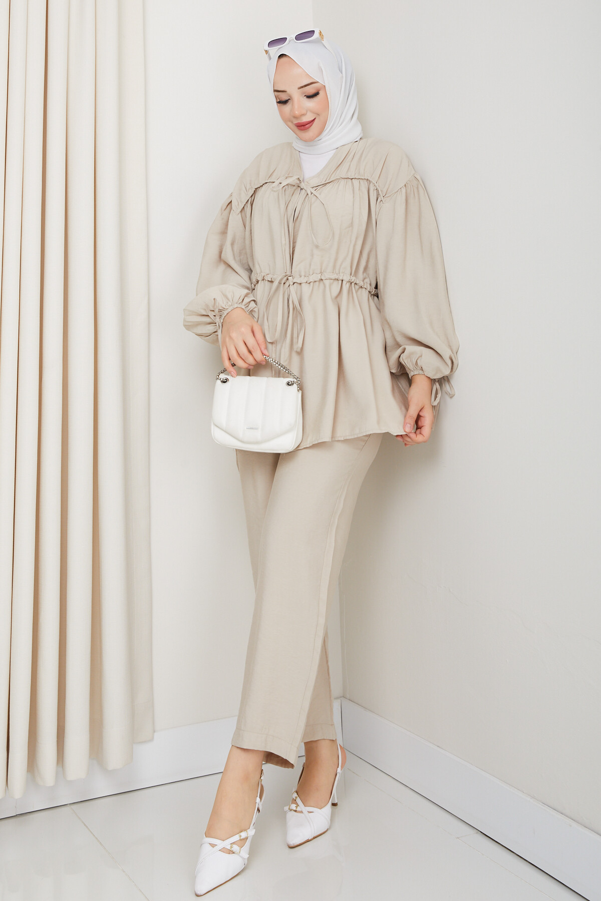 WEN BÜZGÜLÜ TAKIM-TAŞ RENGİ