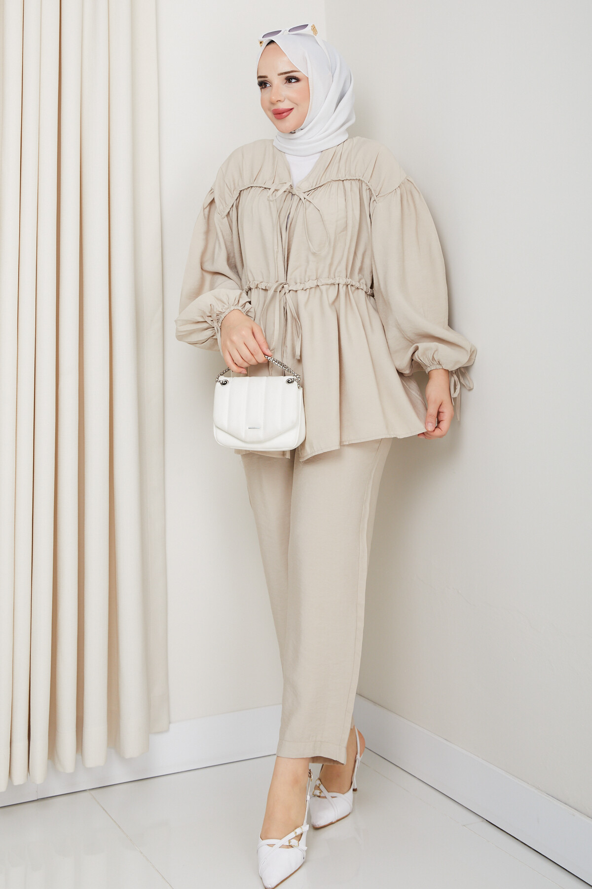 WEN BÜZGÜLÜ TAKIM-TAŞ RENGİ