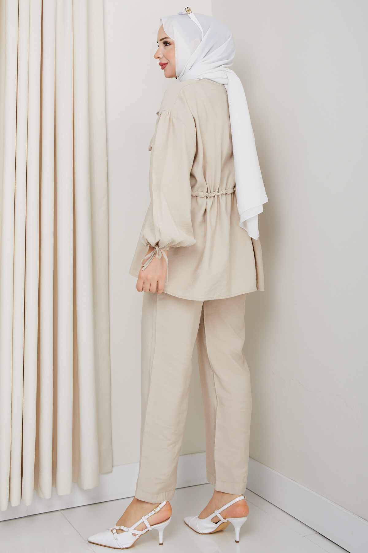 WEN BÜZGÜLÜ TAKIM-TAŞ RENGİ