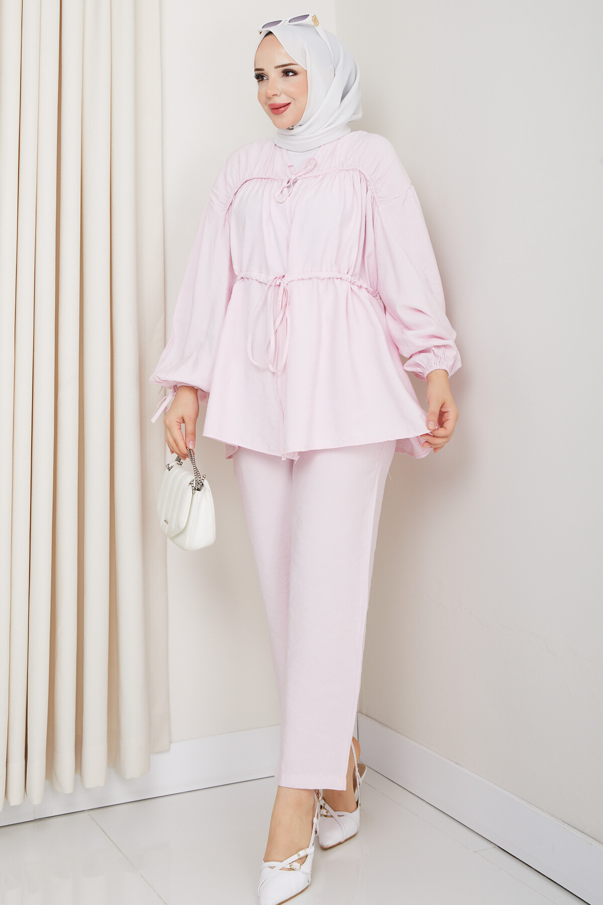 WEN BÜZGÜLÜ TAKIM-TOZ PEMBE