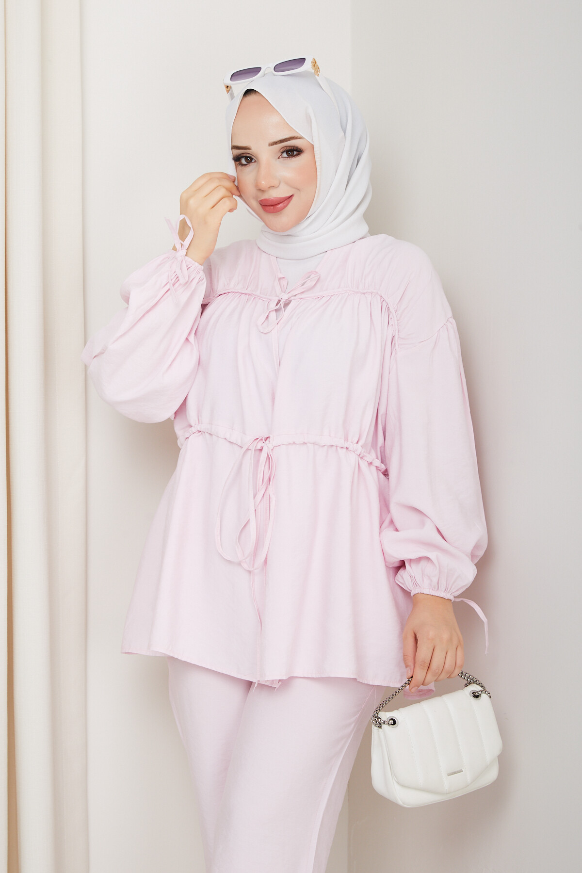 WEN BÜZGÜLÜ TAKIM-TOZ PEMBE