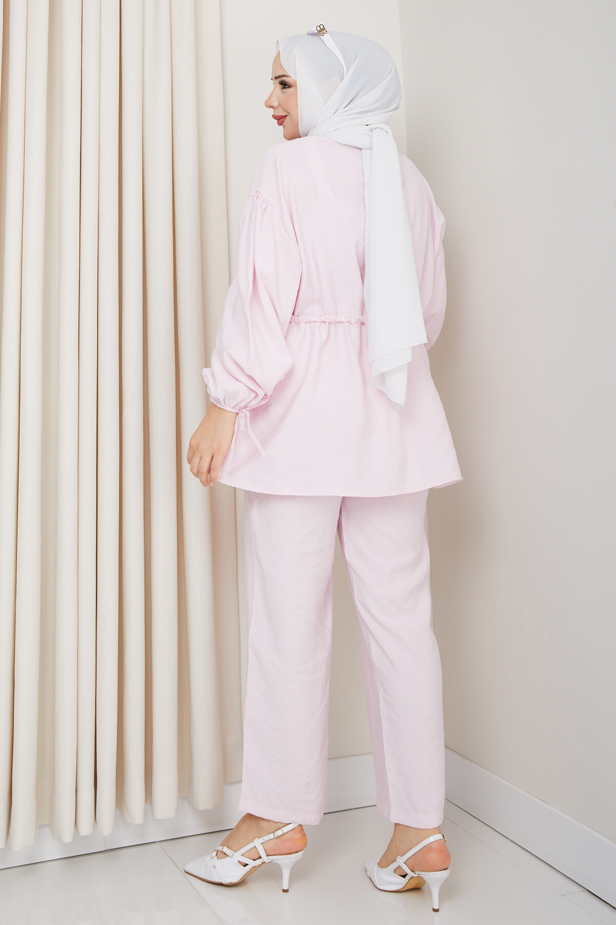 WEN BÜZGÜLÜ TAKIM-TOZ PEMBE