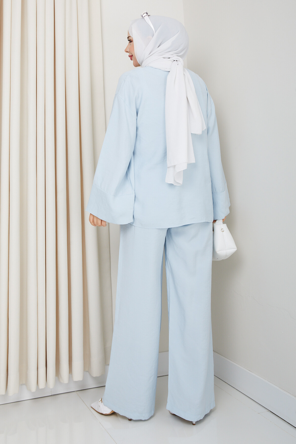 WEN KİMONO TAKIM-BEBE MAVİ