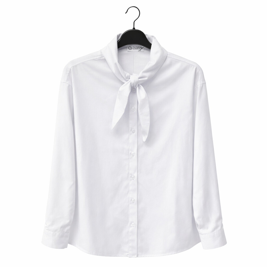 YAKA DETAYLI GÖMLEK - BEYAZ