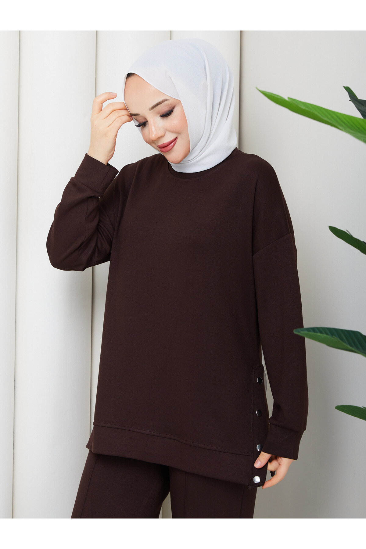 YANLARI ÇITÇITLI OYSHO TAKIM - ACI KAHVE