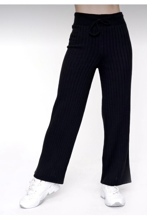 TRİKO PANTOLON-SİYAH