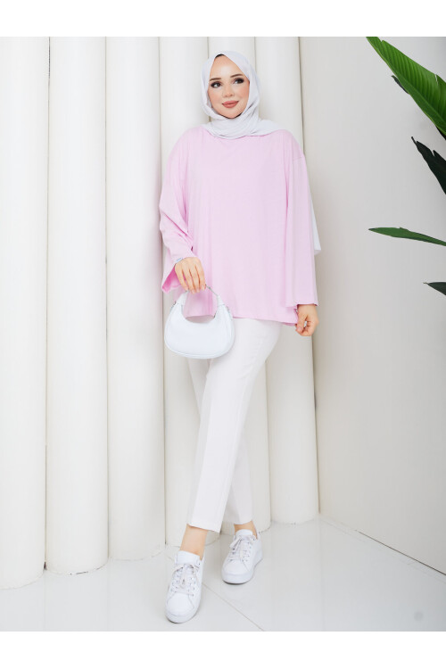 0020 Oversize Uzun Kollu Penye