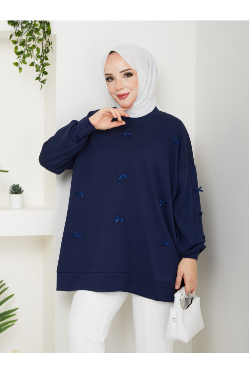FİYONK OYSHO SWEAT-LACİVERT