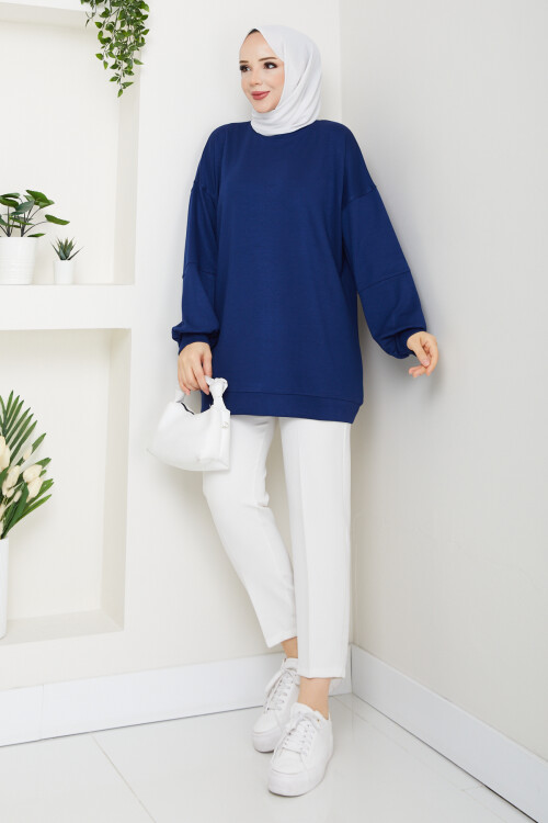 Oysho Oversize Beyzik Sweat Lacivet