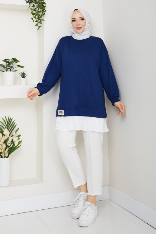 Oysho Pilis Garnili Tunik Lacivert