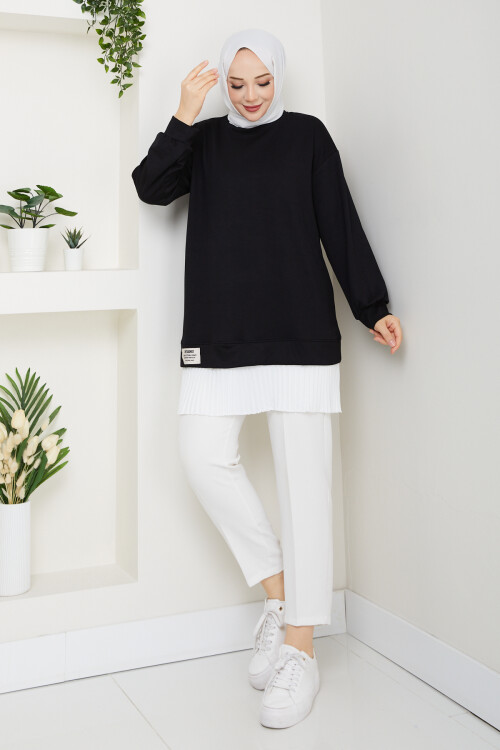 Oysho Pilis Garnili Tunik Siyah