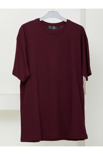 QUİT BİSİKLET YAKA TSHİRT-BORDO