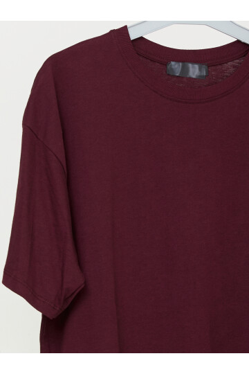 QUİT BİSİKLET YAKA TSHİRT-BORDO