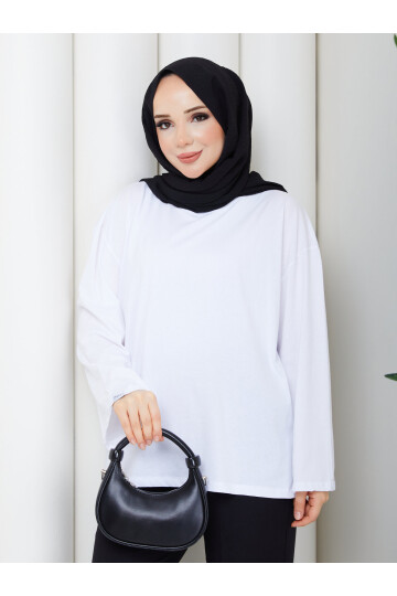 0021 Oversize Uzun Kollu Penye