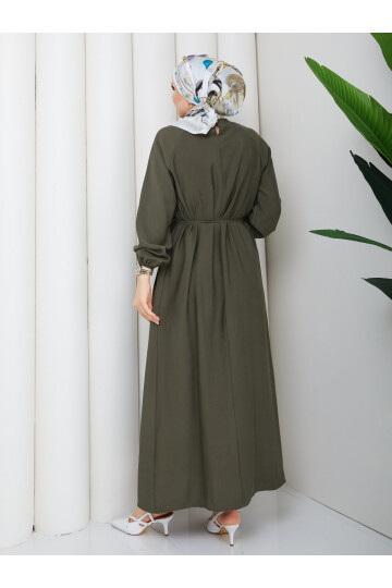 02430 Robe Pileli Elbise