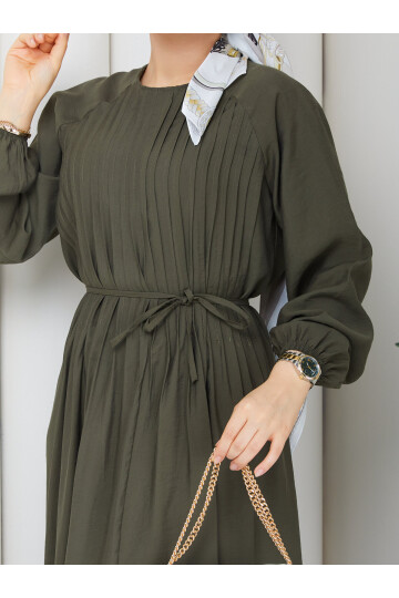02430 Robe Pileli Elbise